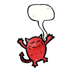 little devil cartoon