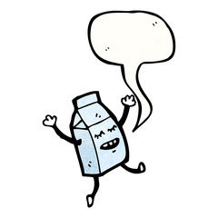 milk carton cartoon character
