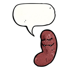 cartoon kidney
