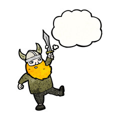 cartoon friendly viking