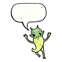 imp with speech bubble