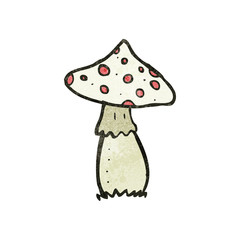 cartoon toadstool