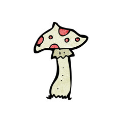cartoon toadstool
