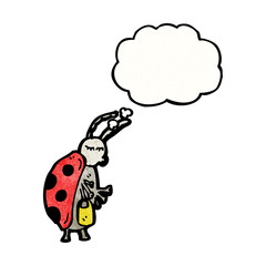 cartoon ladybug