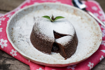 chocolate lava cake