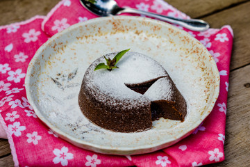 chocolate lava cake