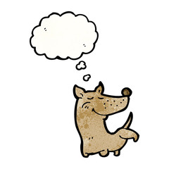 cartoon dog cocking leg