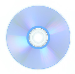 CD on white