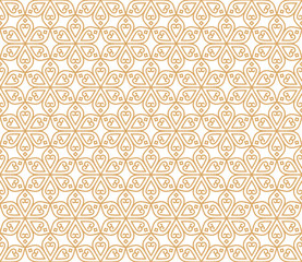 Indian Seamless Abstract Pattern Traditional Vintage Flowers