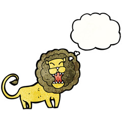 cartoon lion