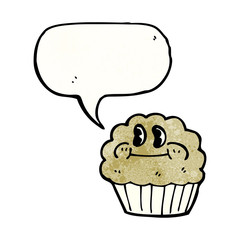 cartoon muffin
