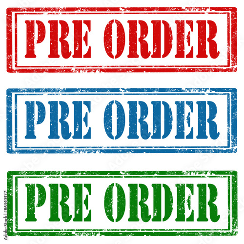 pre order stamps stock
