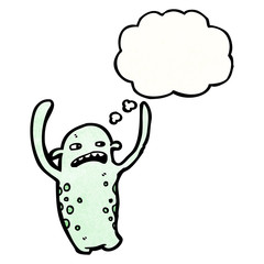 cartoon alien