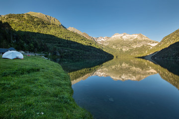 Fototapeta na wymiar Lac d'Orédon Pyrénées