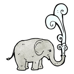 cartoon elephant
