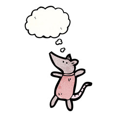 cartoon little mouse