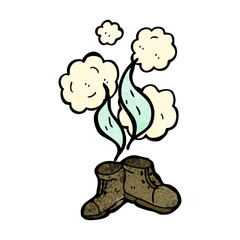 smelly old boots cartoon