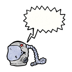 space helmet cartoon