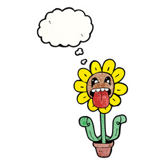 cartoon sunflower