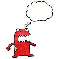 cartoon frog panicking