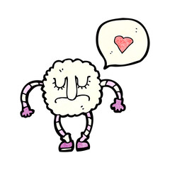 cartoon cloud creature