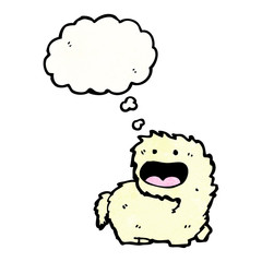cartoon furry monster