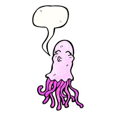 cartoon jellyfish