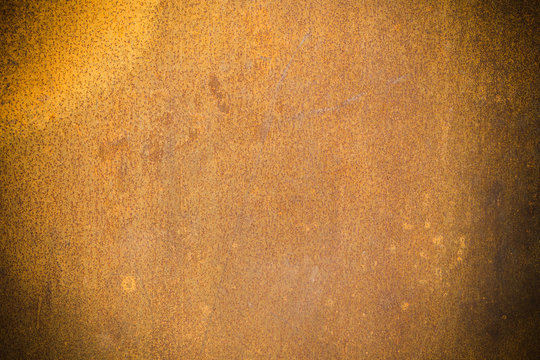 grunge rusty metal wall background