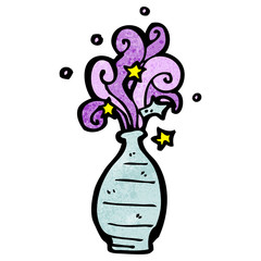 cartoon magic jar