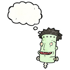 cartoon frankenstein monster