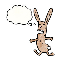 funny cartoon rabbit