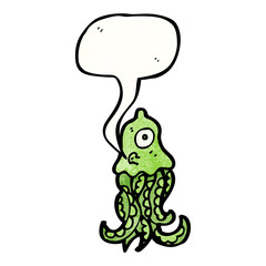 cartoon octopus