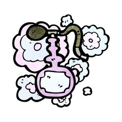 cartoon perfume bottle