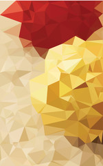 Colorful polygonal background
