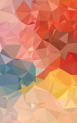 Colorful polygonal background