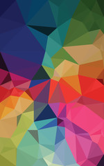 Colorful polygonal background
