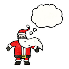 cartoon santa claus