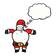 cartoon santa claus