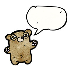 cartoon teddy bear