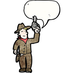 cartoon cowboy