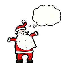 cartoon santa