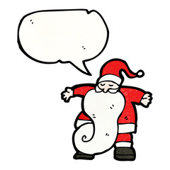 cartoon santa claus
