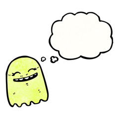 happy ghost cartoon
