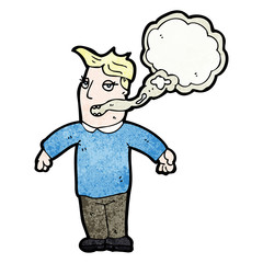 cartoon smoker