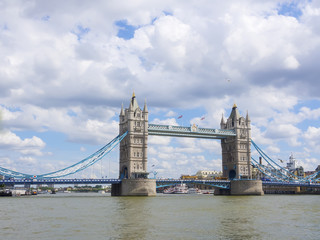 Fototapeta na wymiar Tower Bridge in London, UK, United Kingdom
