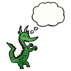 cartoon little dragon