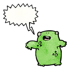cartoon frog