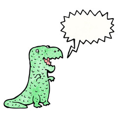friendly dinosaur cartoon
