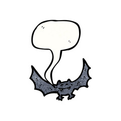 cartoon vampire bat