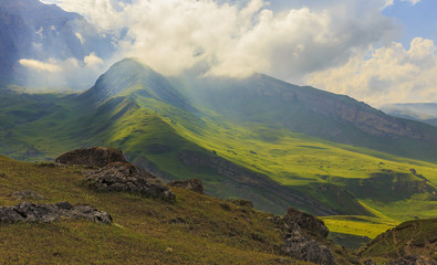 Obraz na płótnie Canvas Mountains National Park Shahdag(Azerbaijan)